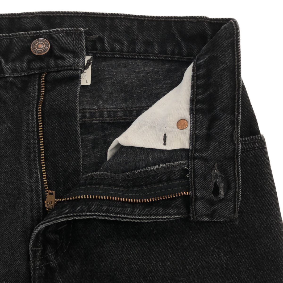リーバイス 150周年 90's 復刻 550 ブラックデニム W34 黒 90's 〜【USA製】【ビンテージ】【LEVI'S】【リーバイス550