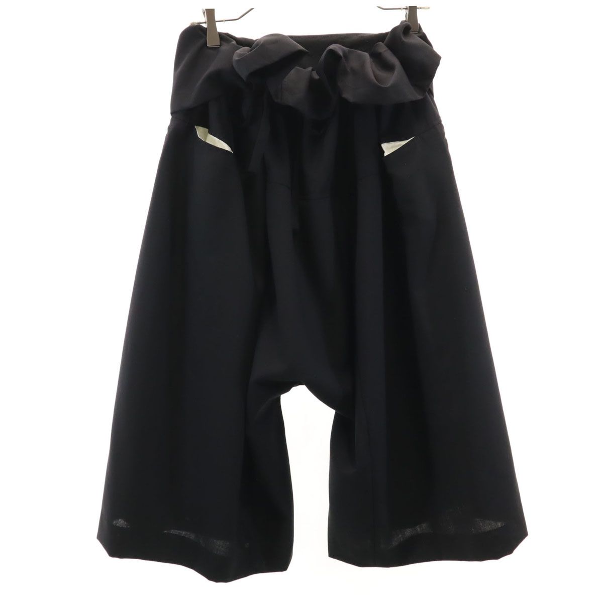 GANRYU COMME des GARCONS ガンリュウコムデギャルソン 2013年 サルエルパンツ S ブラック メンズ 古着