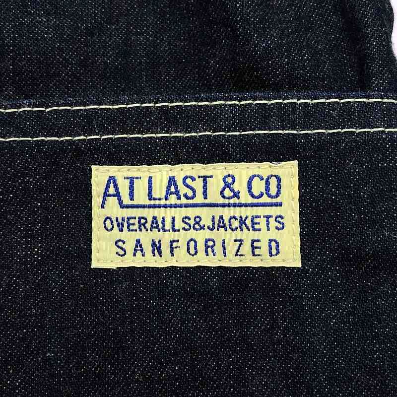 美品】 AtLast＆Co / アットラスト | 677J / 濃紺デニム カバーオール