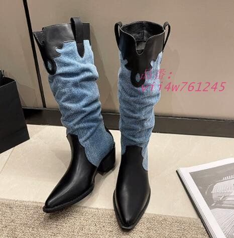 ロングブーツ韓国ファッションレディース7 SHO-62 vii 4 w 761245