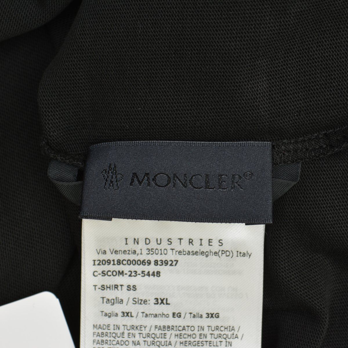 3XL【MONCLER】I20918C0006983927 T-SHIRT SS半袖Tシャツ - ブランド