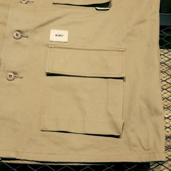 WTAPS ダブルタップス 21AW JUNGLE 01/LS/COTTON.TWILL 212WVDT-SHM02