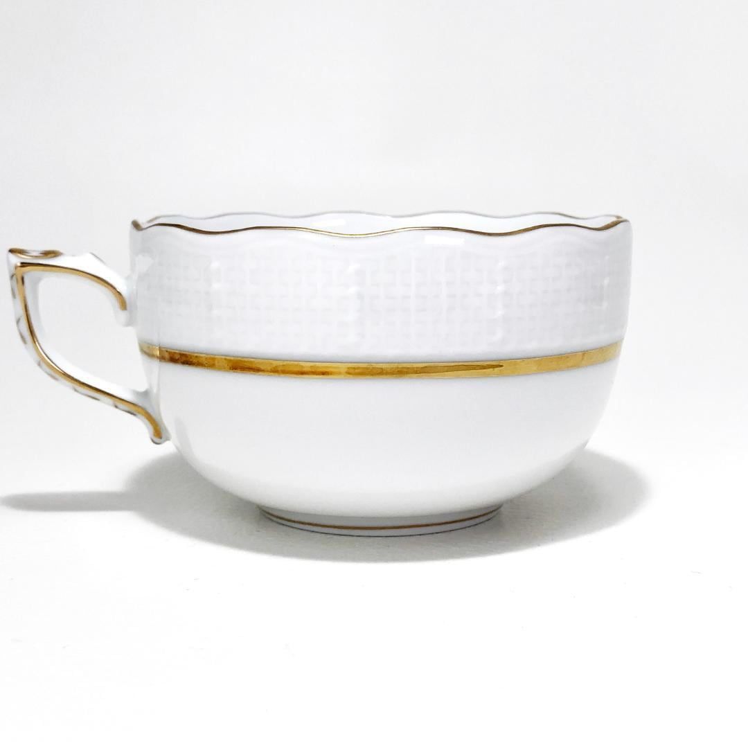美品】HEREND ヘレンド／ヴィクトリア・ゴールド カップ＆ソーサー