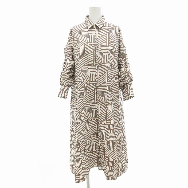 AVIE lady luck luca ティアードロングシャツワンピース　38 AVIE lady luck luca ティアードロングシャツワンピース 38