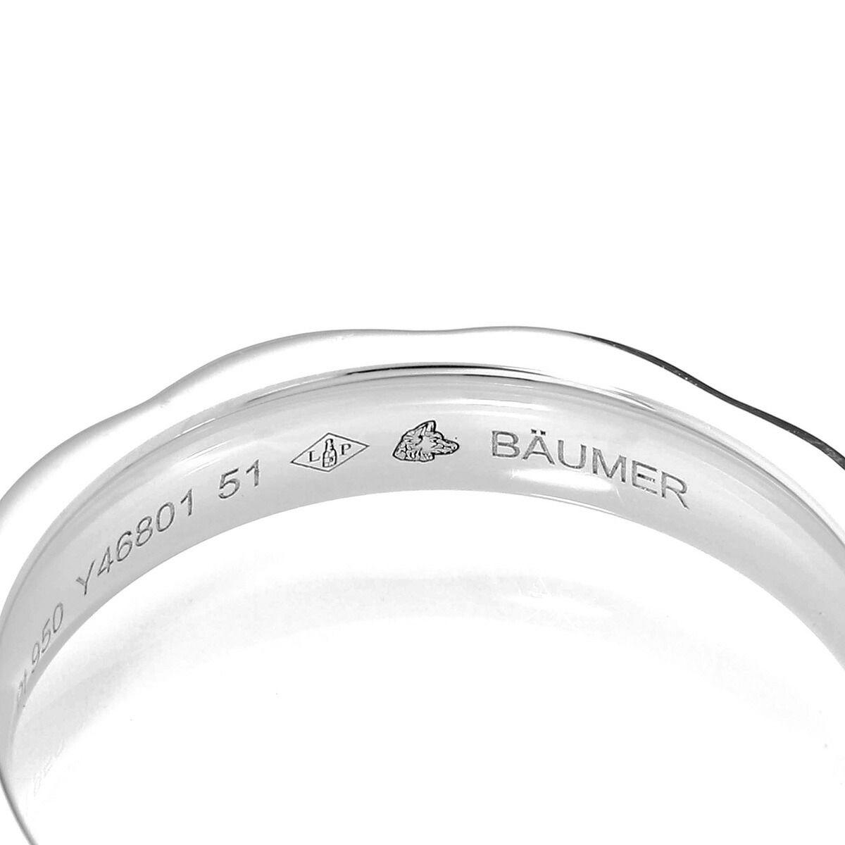 シャネル マトラッセ リング 指輪 J1648 Pt950 12号 CHANEL 中古  