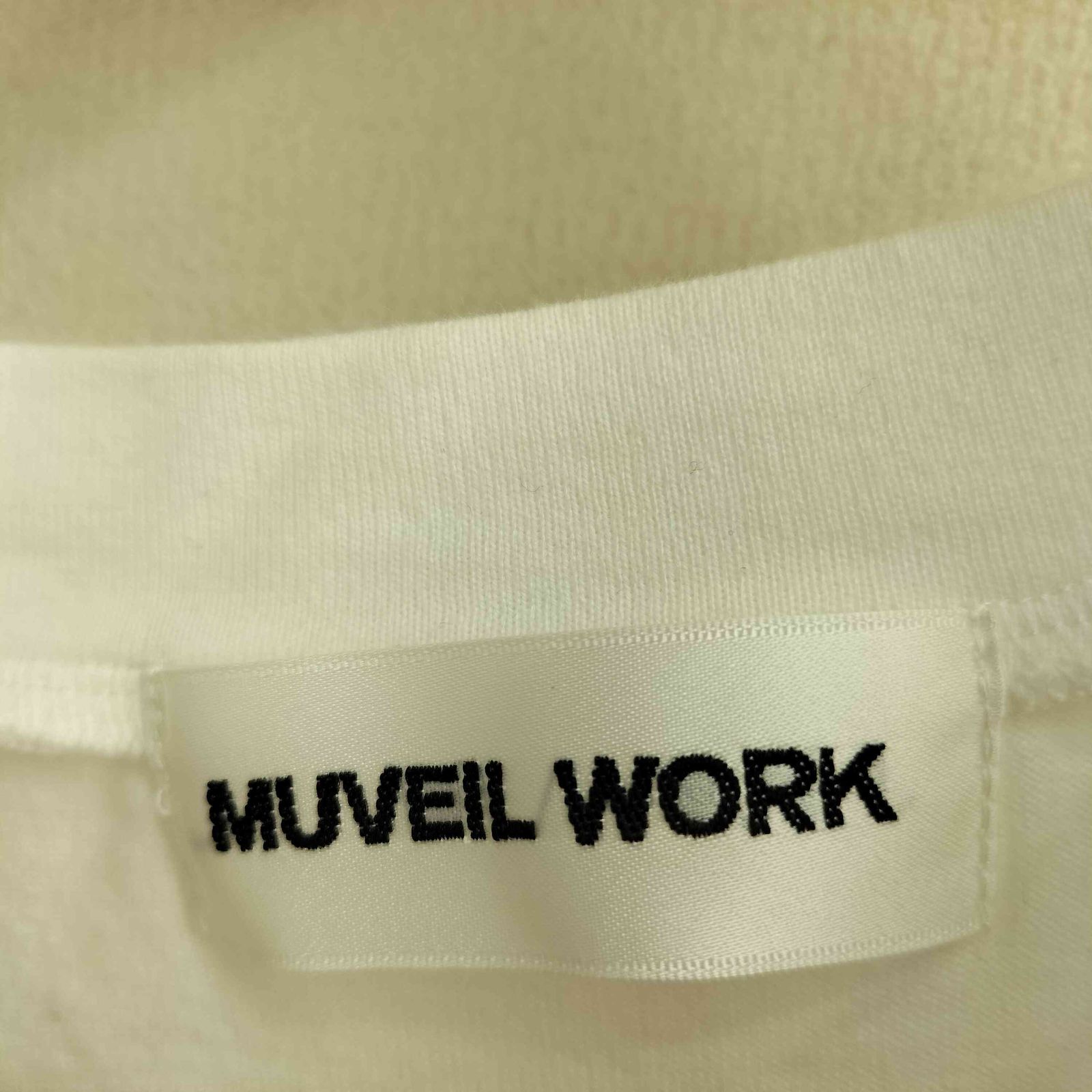 ☆新品未使用☆ミュベールトップス ミュベール ワーク MUVEIL WORK 星のレーストップス レディース