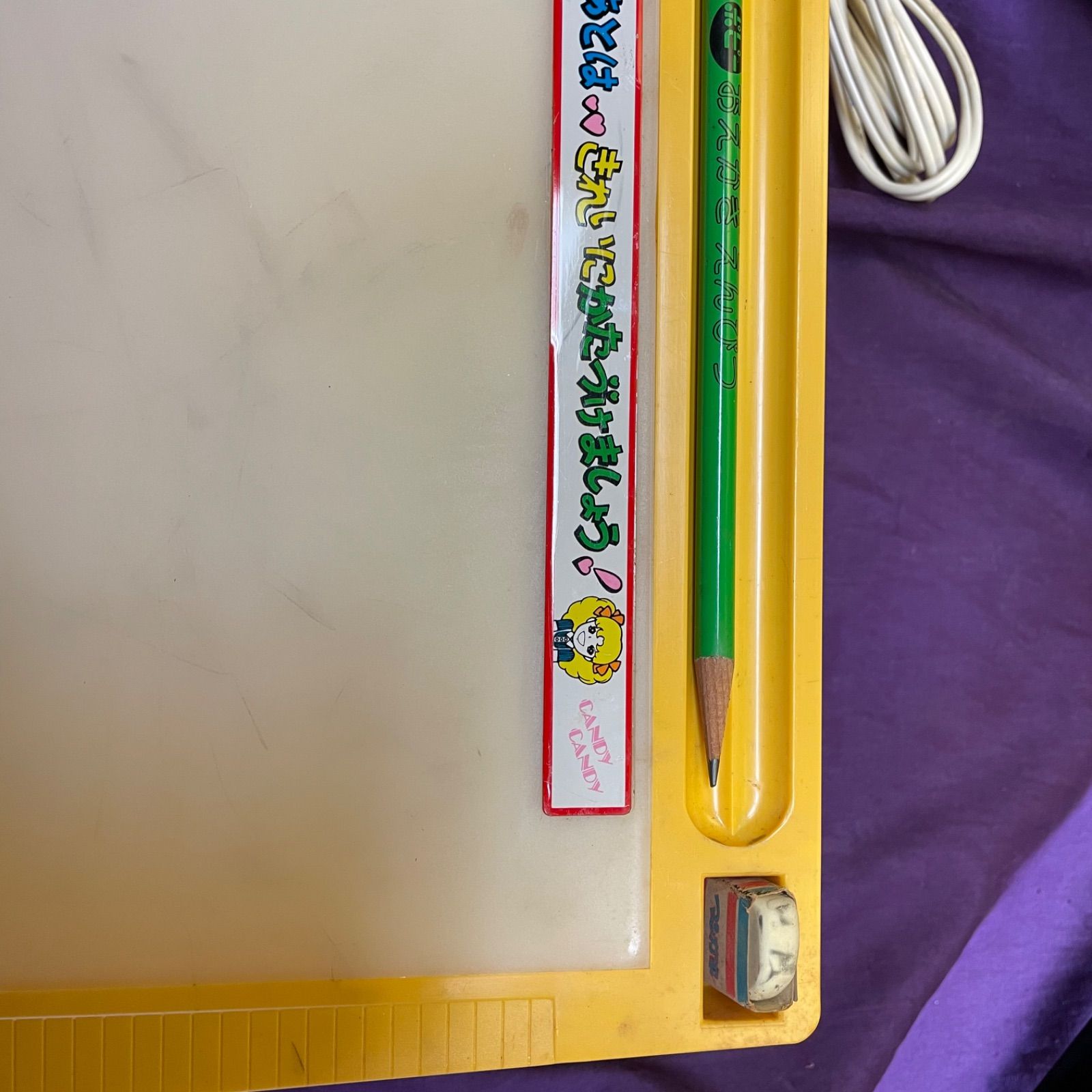 ポピー キャンディキャンディおえかきデスク ミスマンガ家　昭和レトロ　当時物 ポピー キャンディキャンディ おえかきデスク ミスまんが家