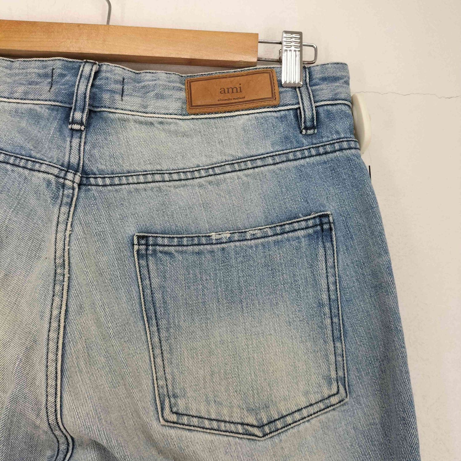 【新品未使用】アミAMI alexandre mattiussi デニム AMI Alexandre Mattiussi クリアランス Ami paris アミパリス