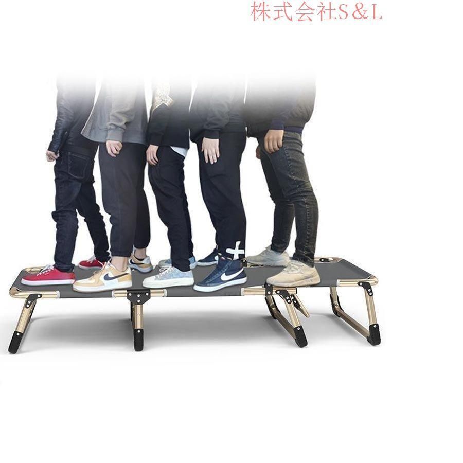 キャンプベッド 折りたたみ 簡易ベッド コンパクト ベンチ 簡易