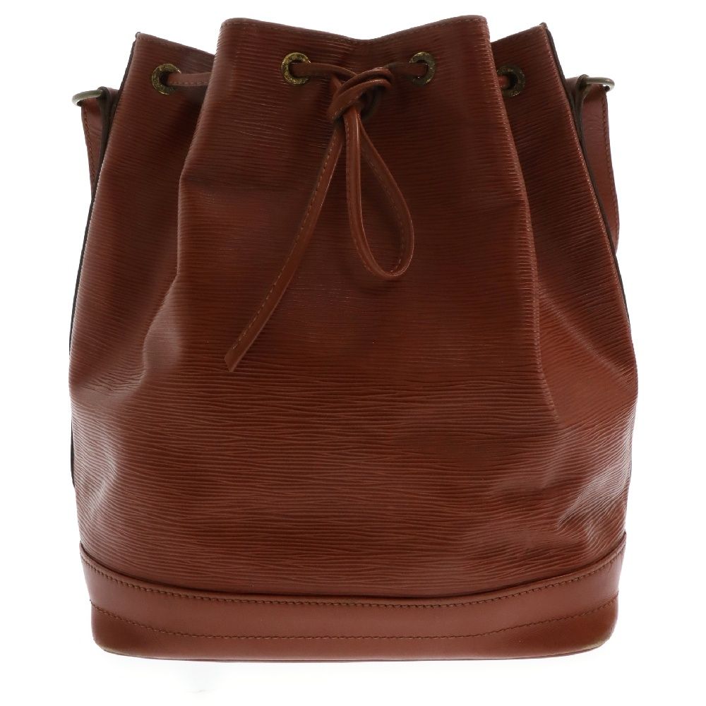 LOUIS VUITTON (ルイヴィトン) ノエ エピ ハンド 巾着バッグ ブラウン M44028