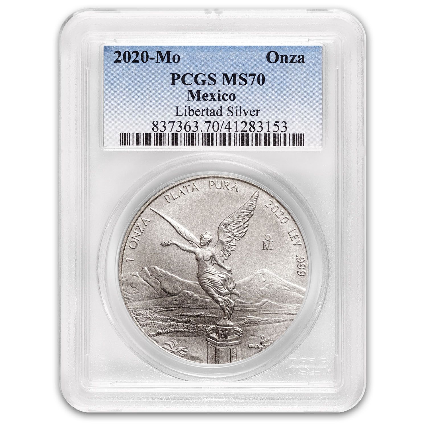 2020 Mexico 1 oz Silver Libertad MS-70 PCGS