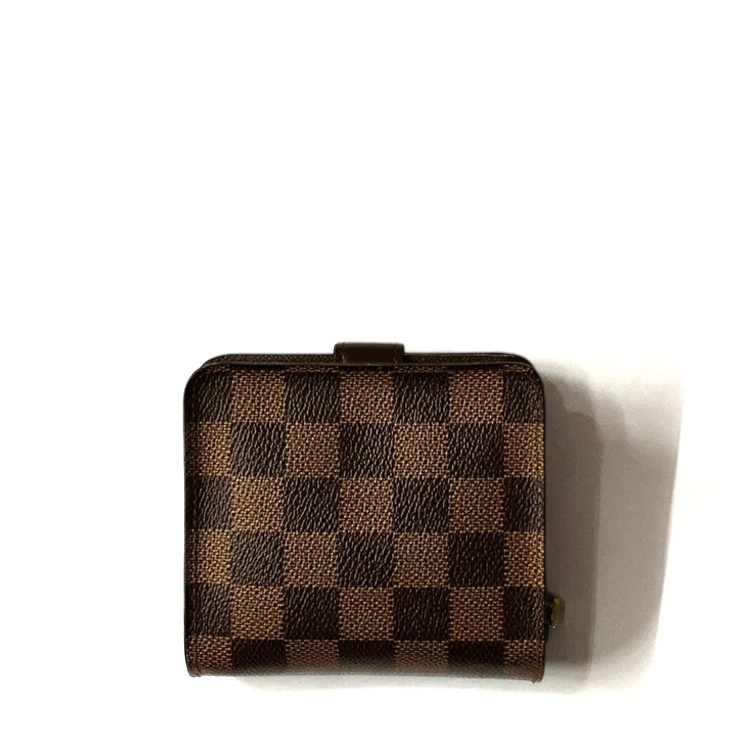 中古品】04年製 LOUI VUITTON ルイヴィトン N61668 ダミエ コンパクト