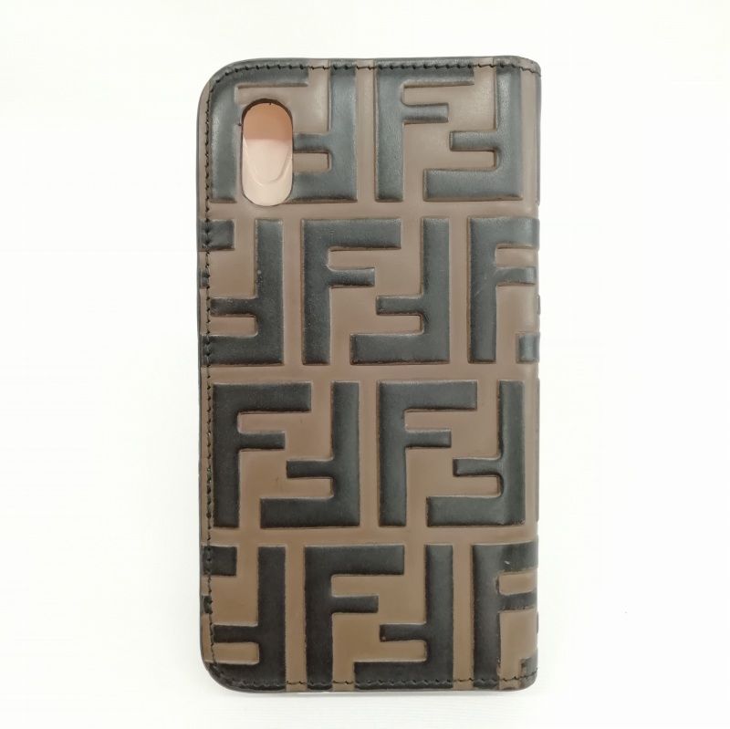 新品★FENDI フェンディ ズッカ柄 iPhone X スマホケース AA18-26 フェンディ ズッカ iPhonex iPhoneXSケース - メルカリ