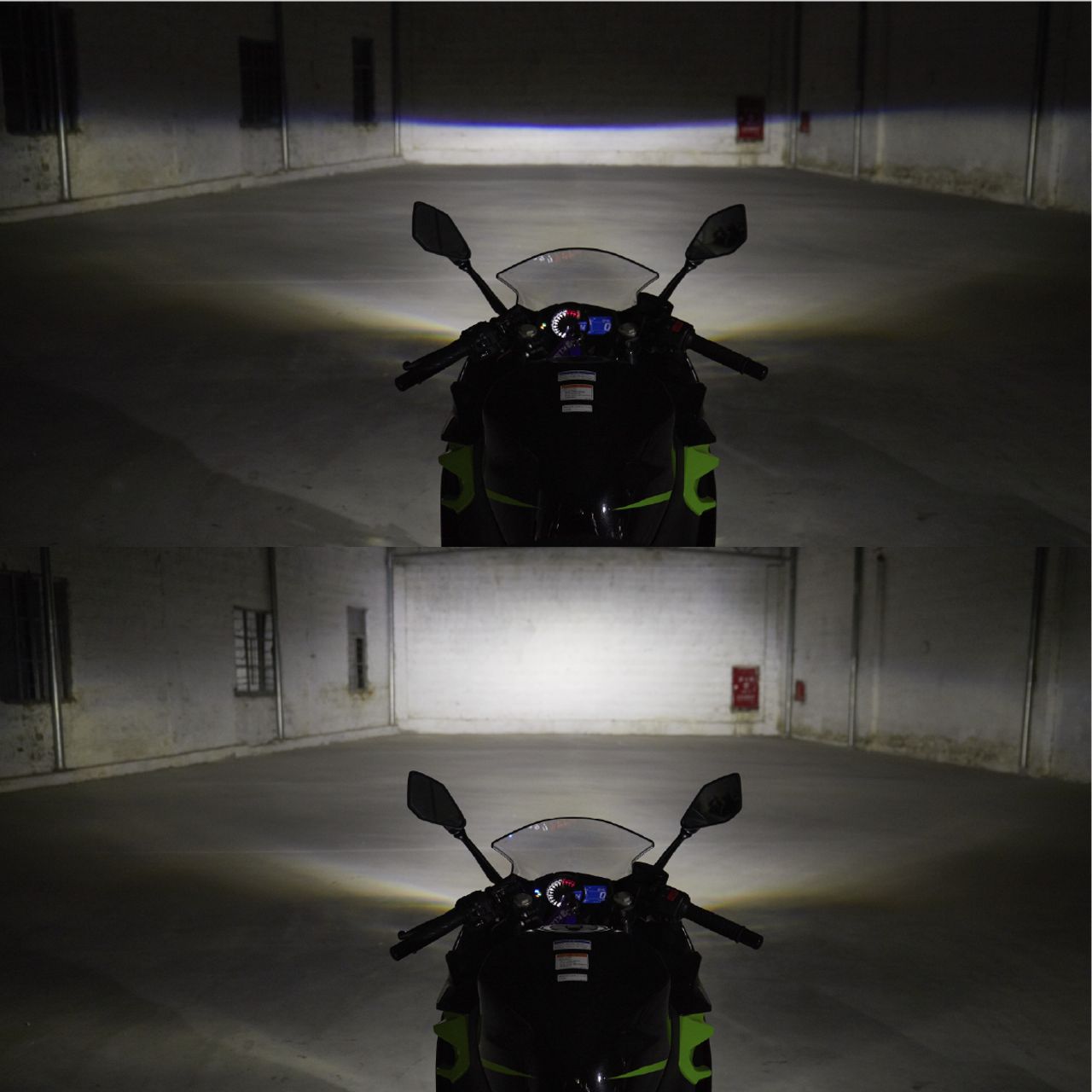 カスタムヘッドライト+RGB ZX25R ZX4R Zx6R , Ninja 650 1000