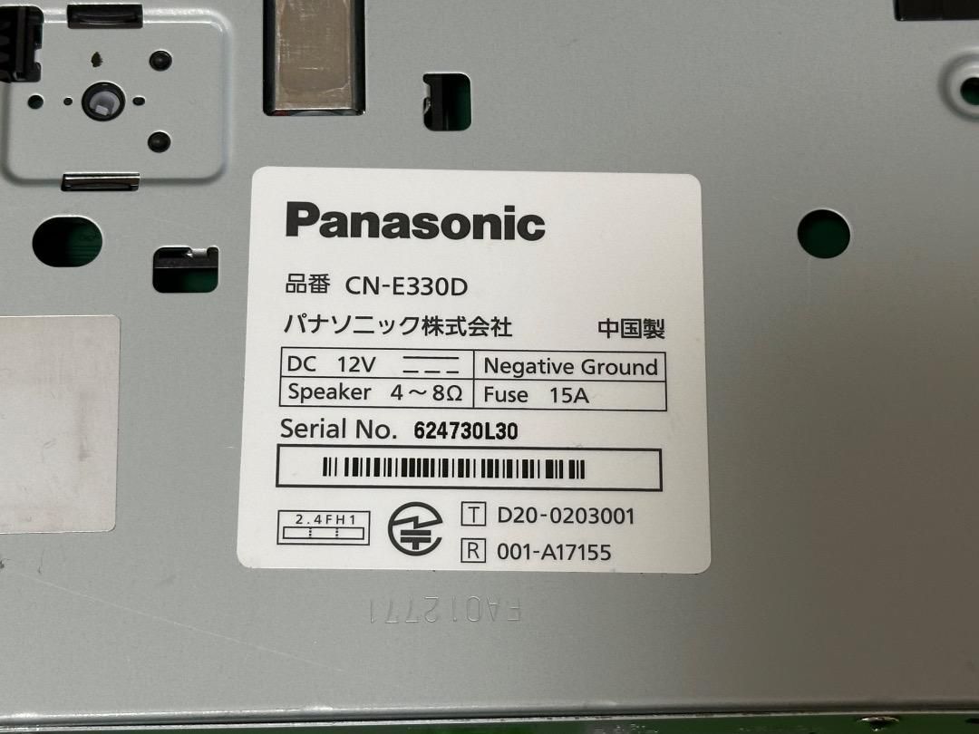 パナソニック ストラーダ CN-E330D ナビ ワンセグ。地図データ2020 パナソニック ストラーダ CN-E330D ナビ ワンセグ。地図データ