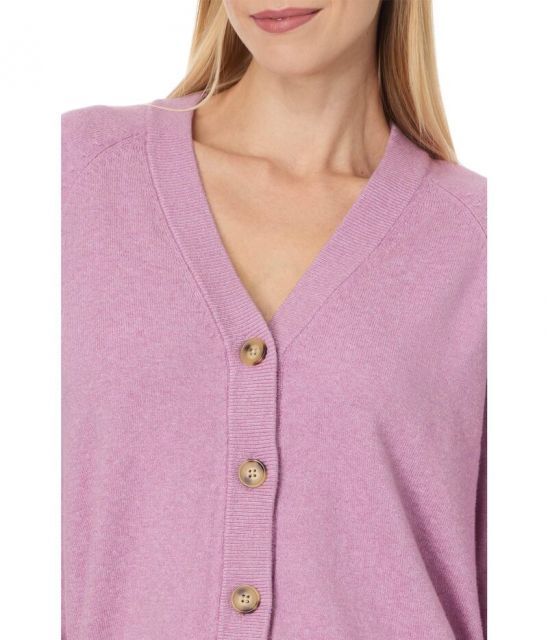 売れ筋商品|||ビーヤング ニット&セーター レディース アウター BYMARTINE - Cardigan - orchid haze melange EAST19GCH25-ORCHCHI-MODEL-2-