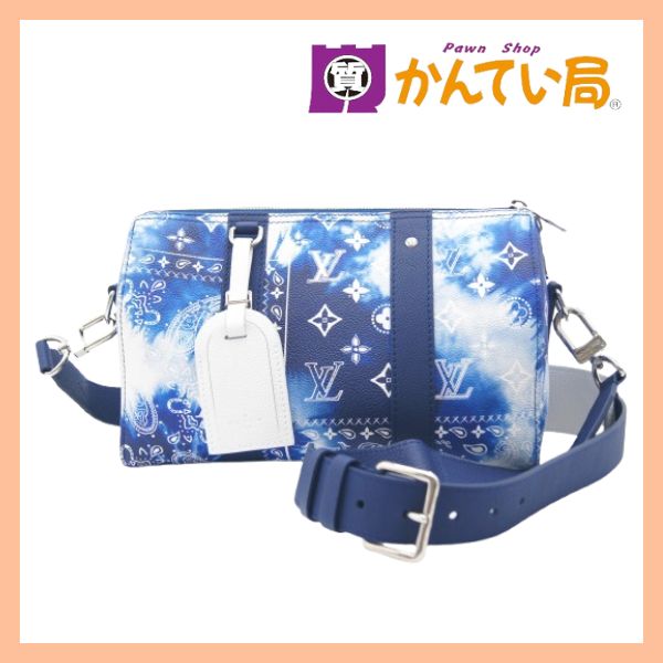 LOUIS VUITTON ルイヴィトン モノグラム・バンダナ シティ
