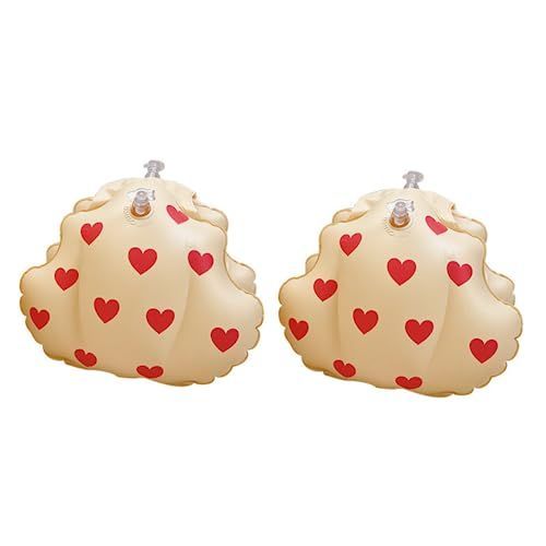 ハート 0GULUS アームリング アームヘルパー 腕輪 浮き輪 子供用浮き輪 子供 プール スイミング 幼児 ベビースイミング (ハート)