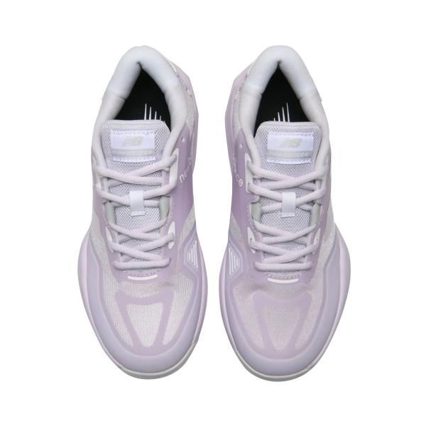 数量限定！ニューバランス NewBalance レディース テニスシューズ オムニ・クレー フューエルセル 796 v4 O Y4 PURPLE D WCO796Y4D パープル 23.0cm 防水ファスナー