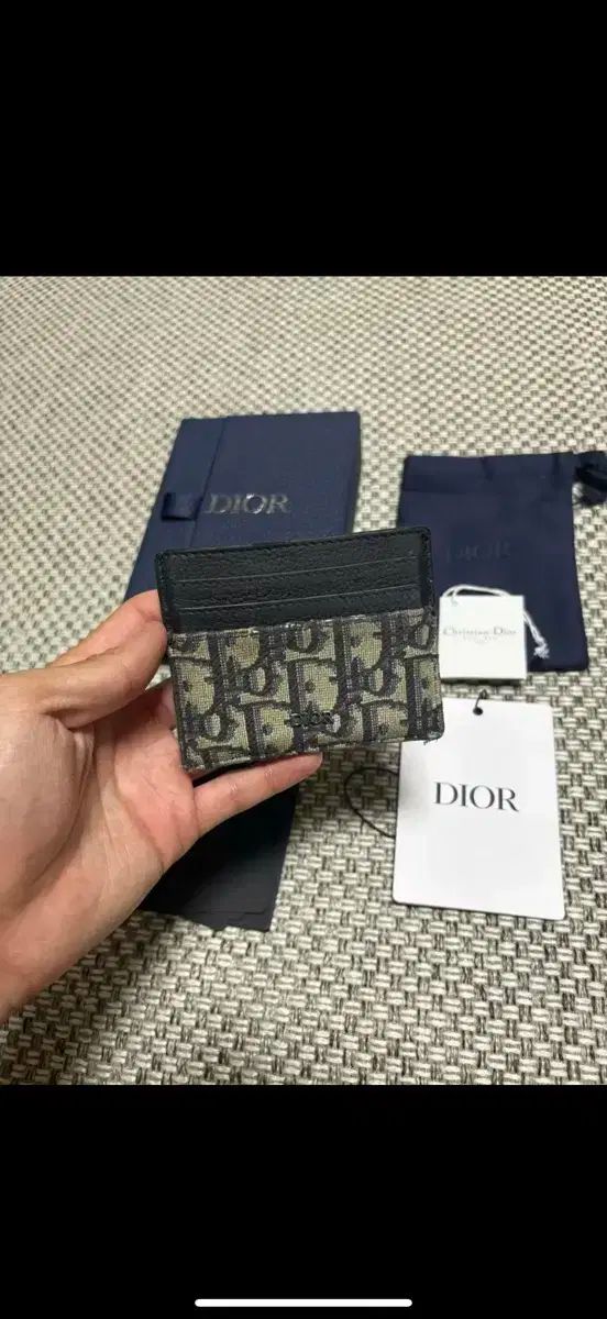 ディオール オブリーク カードウォレット