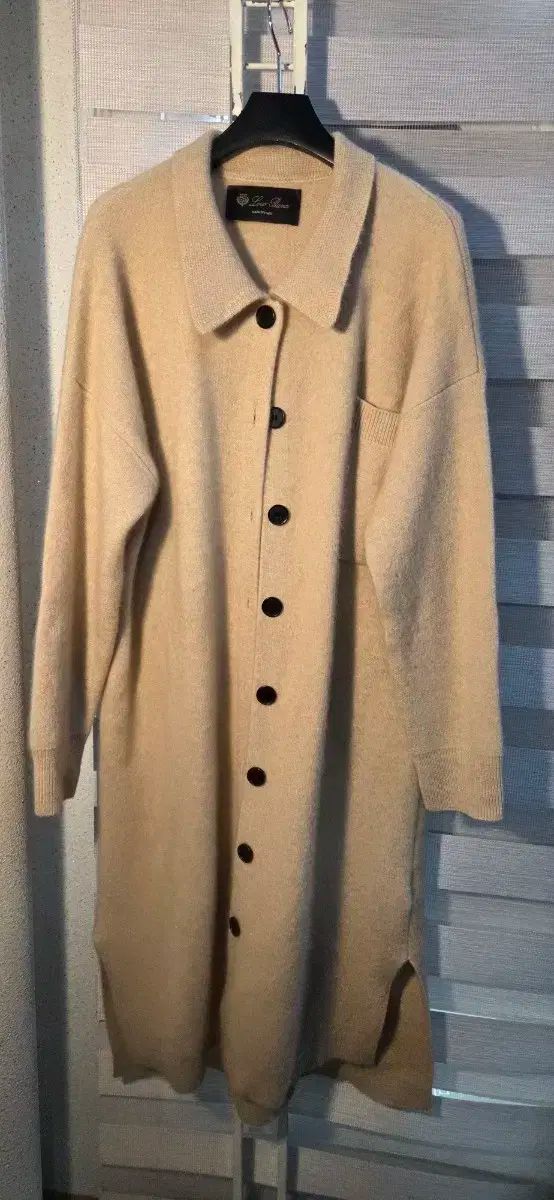 ロロ ピアーナ正規品 カシミア ロング カーディガン ベージュ
