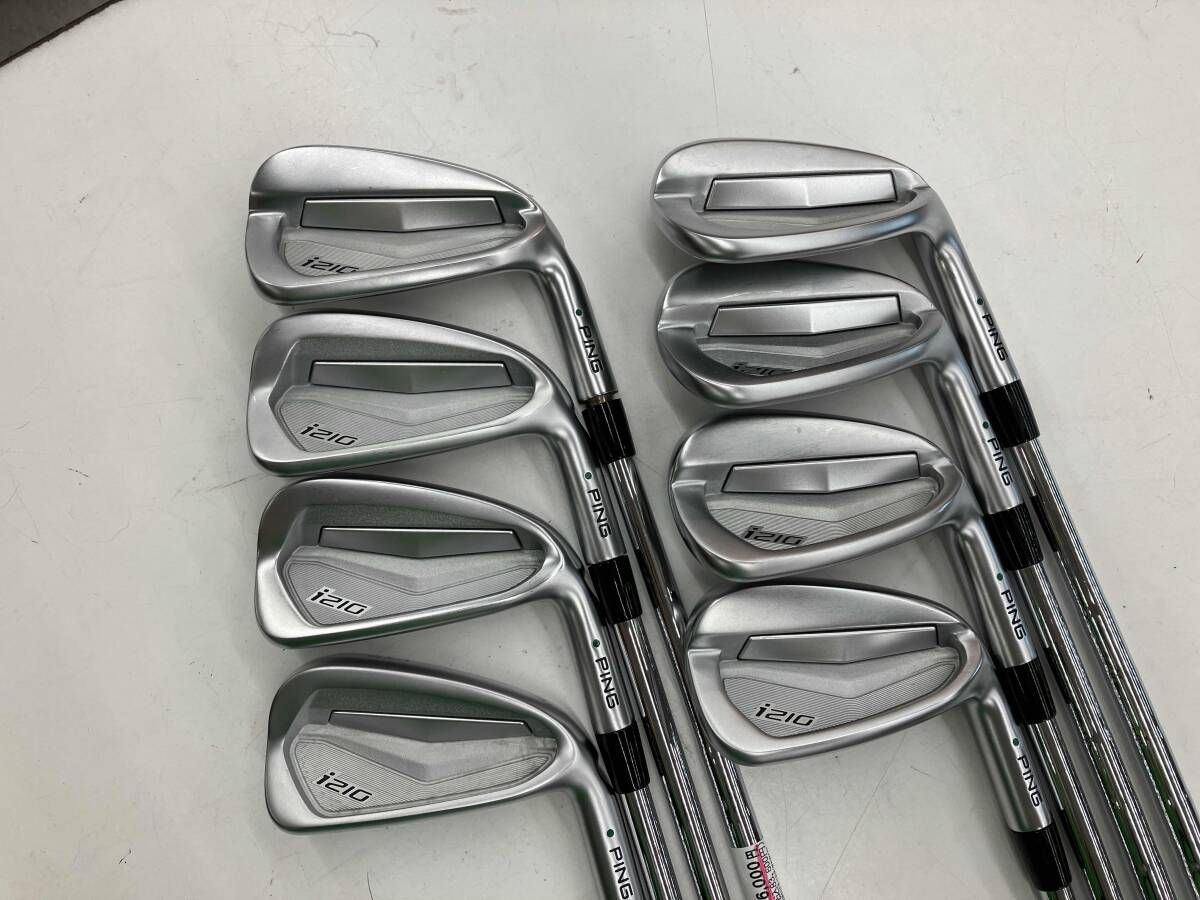 名器 i210 4-u 8本セット ダイナミックゴールドx100 グリーン 緑 特注