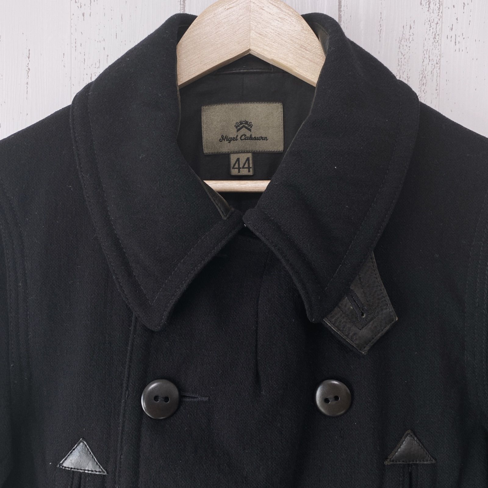 ナイジェルケーボン Nigel Cabourn ピーコート サイズ44 ダーク