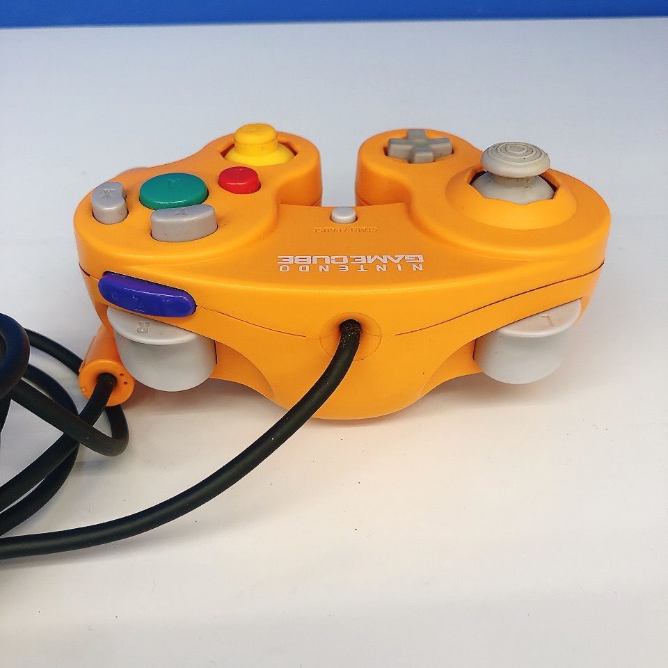 ☆ GC ゲームキューブコントローラー オレンジ ニンテンドー純正