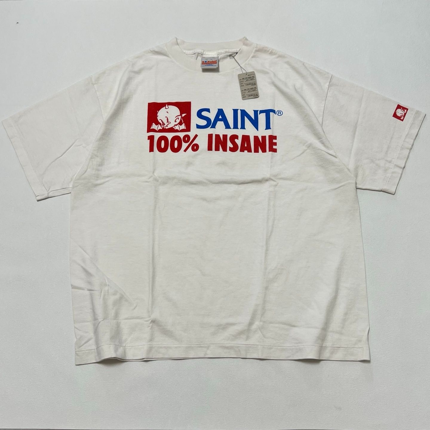 関税込【SAINT MXXXXXX】 TEE/INSANE SS Tee INSANE – RESTIR