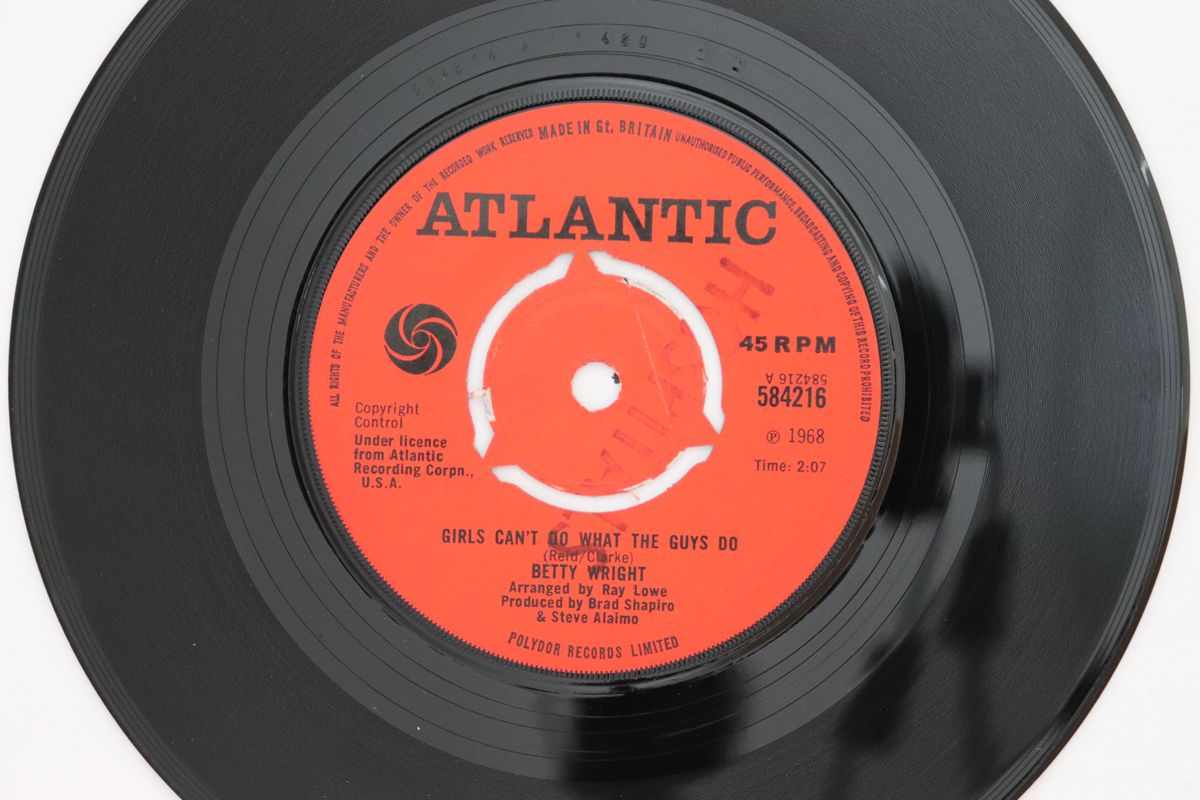 英7” Betty Wright Girls Cant Do What The Guys Do 584216 Atlantic /00080 Betty Wright – Girls Can't Do What The Guys Do – Vinyl (7