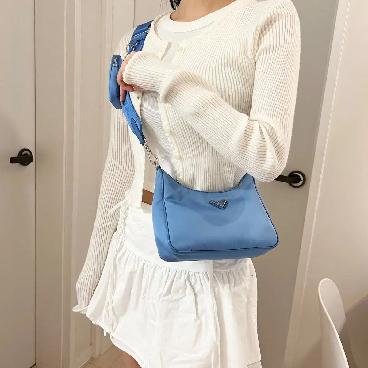 国内発送 プラダ 再版 2005 ショルダー テッスト 正規品 PRADA(プラダ) 2005 Re-Edition リエディション Re-Nylon