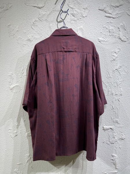 YOKE/22SS/PRINTED HALF SLEEVES SHIRT - メルカリ