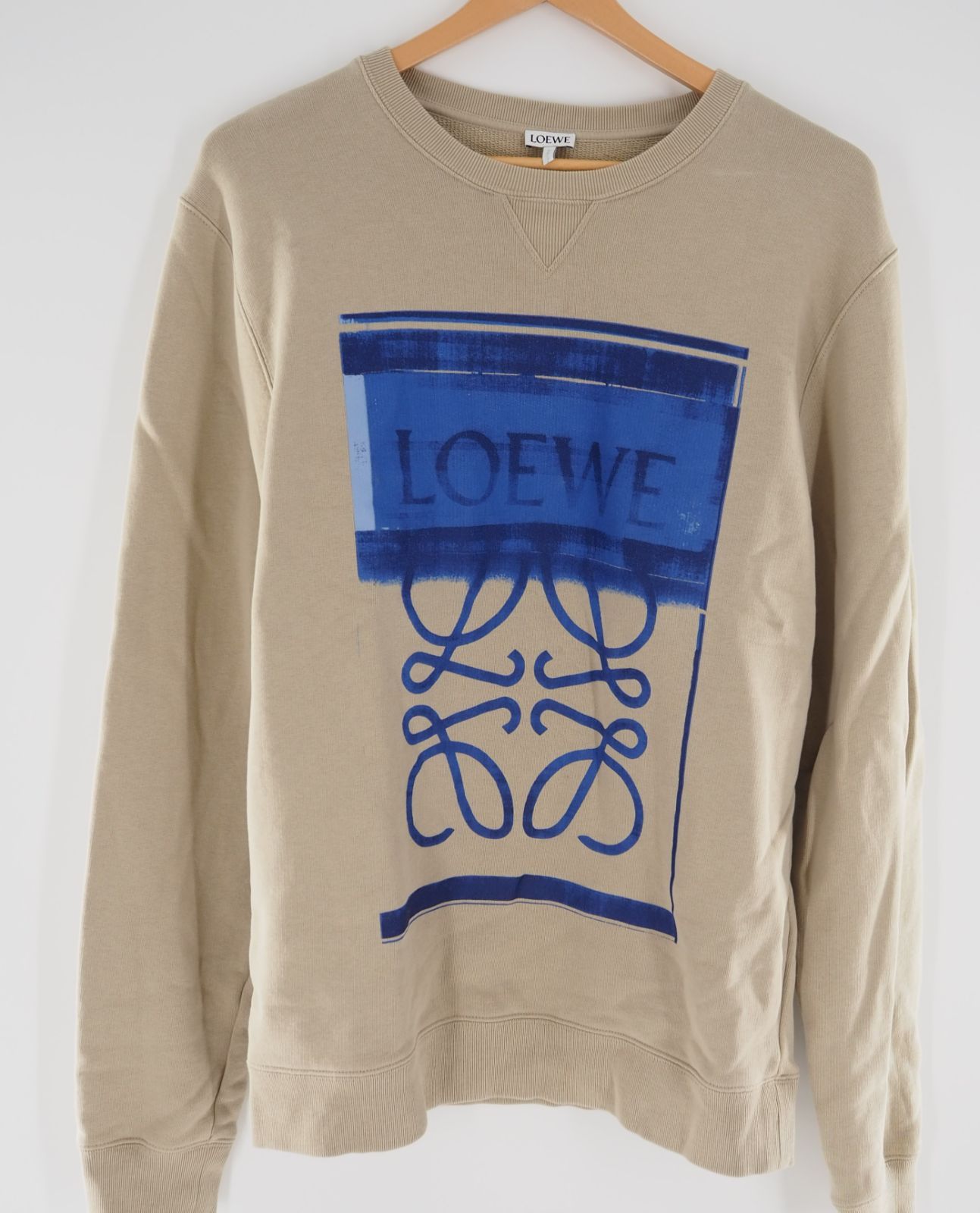 LOEWE/ロエベ フォトコピー アナグラム スウェットトレーナー サイズM LOEWE/ロエベ フォトコピー アナグラム スウェットトレーナー サイズM