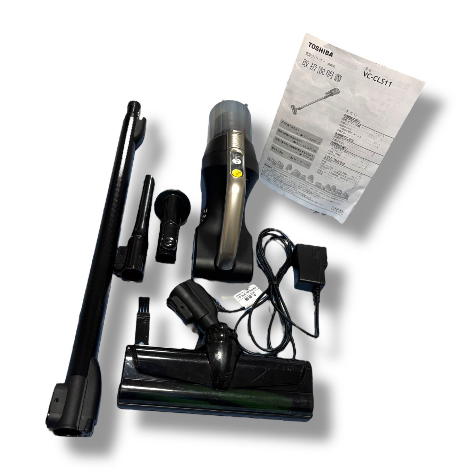 TOSHIBA◇掃除機 TORNEO cordless VC-CLS12(H) TORNEO 掃除機