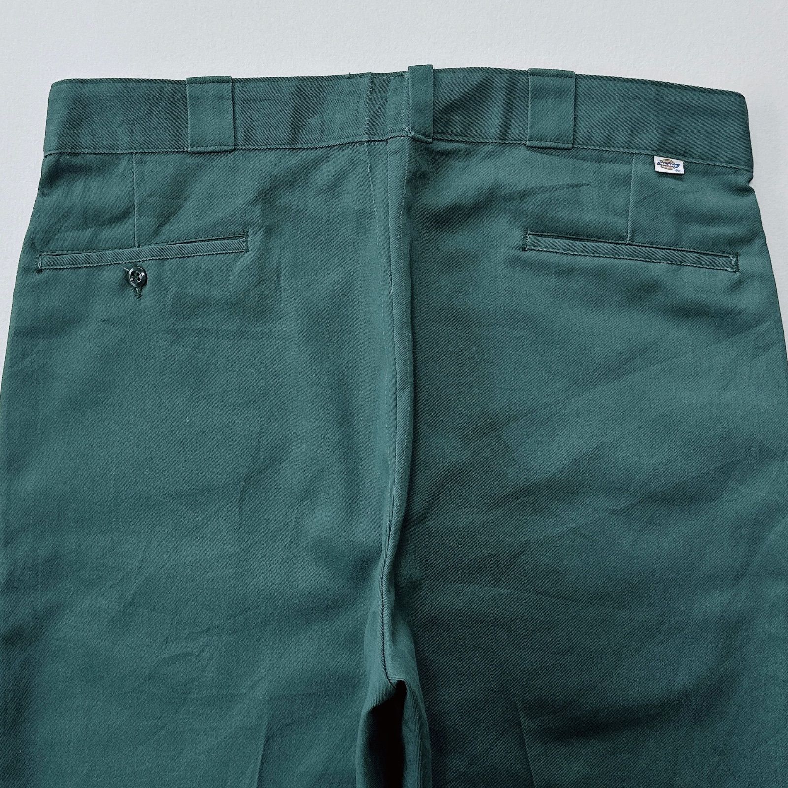 80s USA製 ディッキーズ チビタグ 876 ワークパンツ ハンター