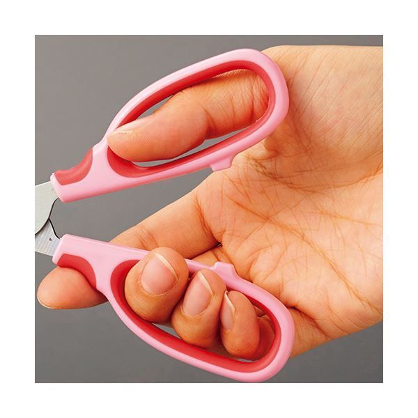 明朗な まとめ TANOSEE フッ素刃はさみ 刃先先丸 刃渡り65mm グレー 1本 ×30セット 低価格！