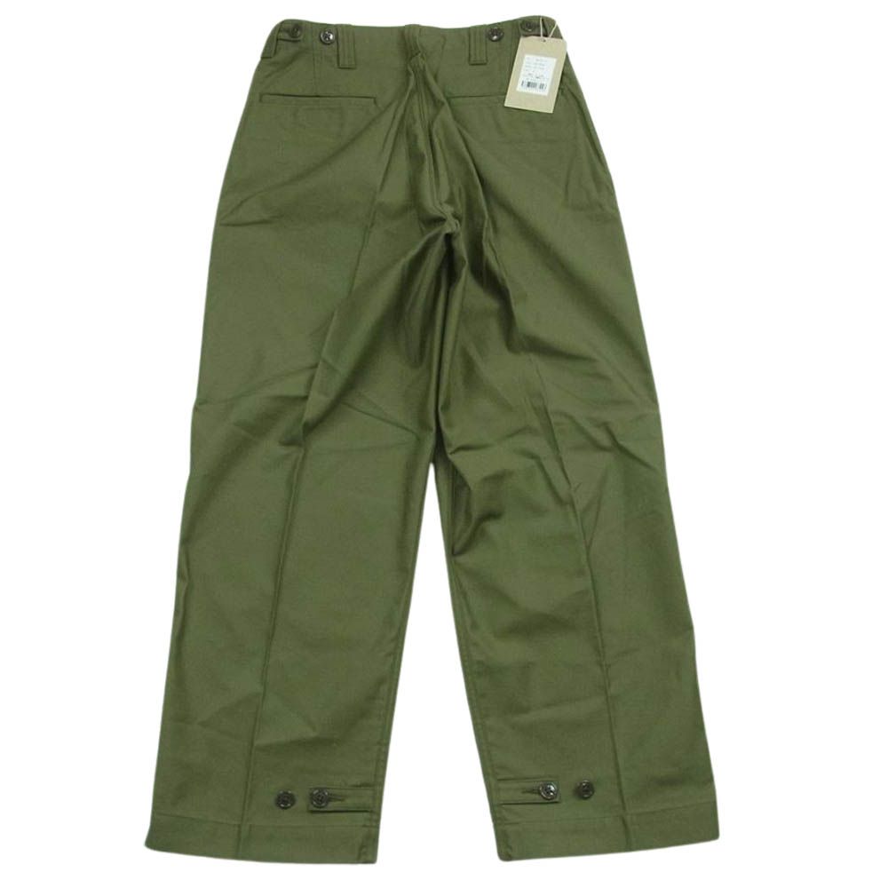 ビッグヤンク M1945 TROUSERS Sトラウザーズ オリーブ32 ビッグヤンク BIG YANK 440-201-01 YANKSHIRE M1945 TROUSERS