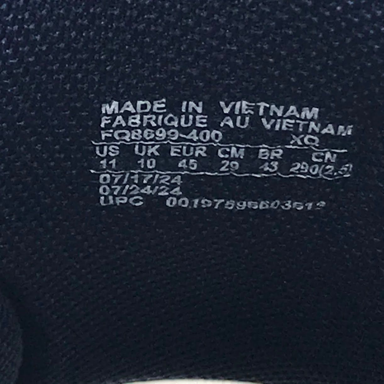  NIKE ナイキ サンダル AIR MORE UPTEMPO SLIDE OLYMPIC モアテン FQ 8699-400 ネイビー 29 cm 126 サンダル 靴