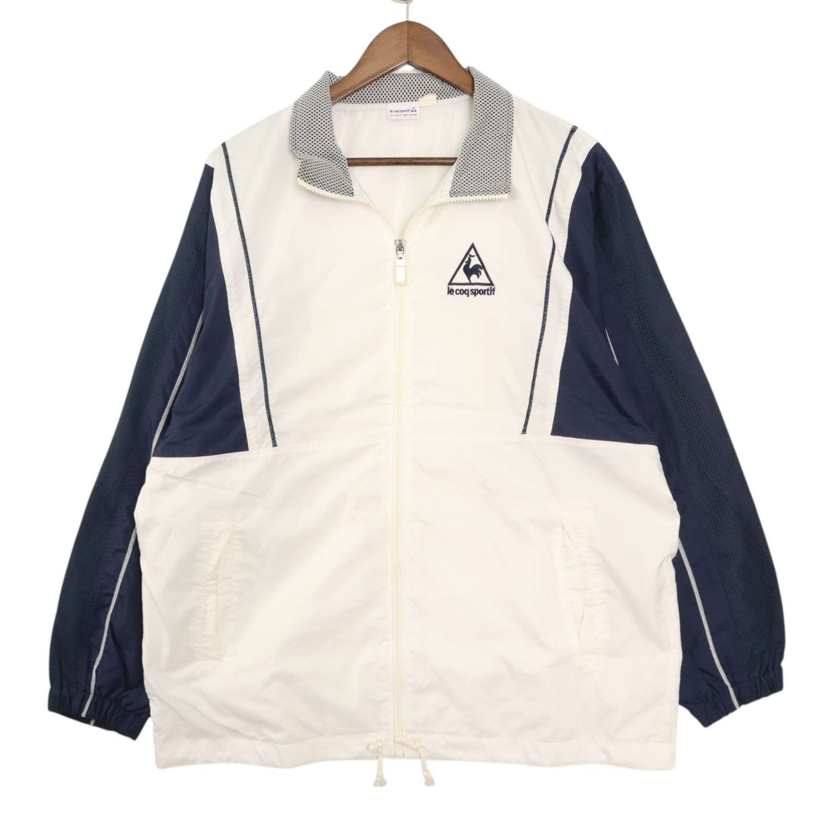 【新品未使用】【le coq sportif】 Vネック ウィンドブレーカー le coq sportif ルコック スポルティフ 通年☆ ウィンド