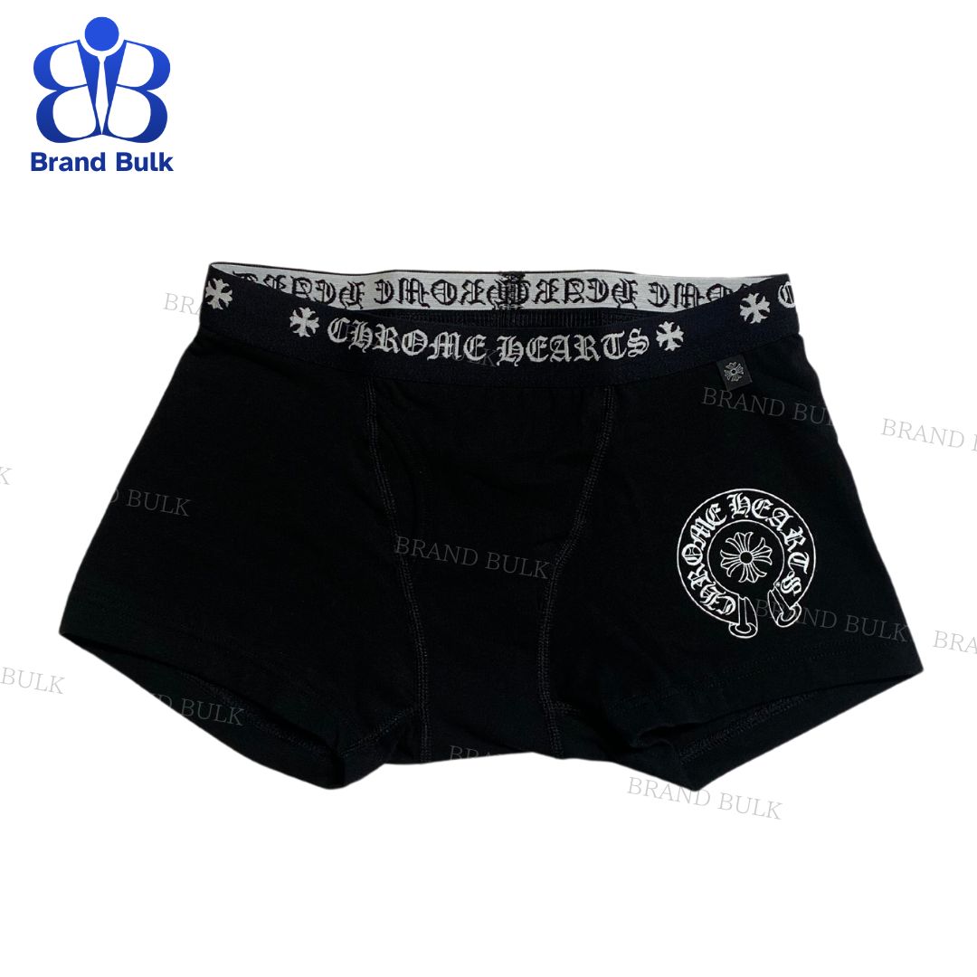 Chrome Hearts ショート ボクサー ブリーフ 黒×白