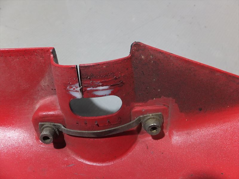 NSR250R フロントフェンダー 赤 ホンダ 純正 中古 バイク 部品 MC28