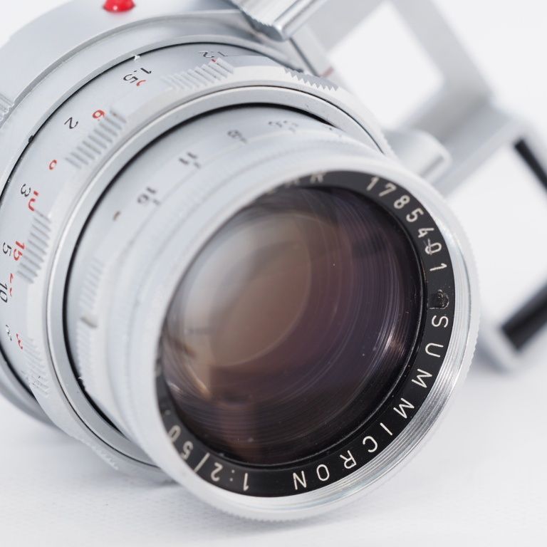 Leitz SUMMICRON 1:2/50 ファインダーアダプタ付 Leica ライカ