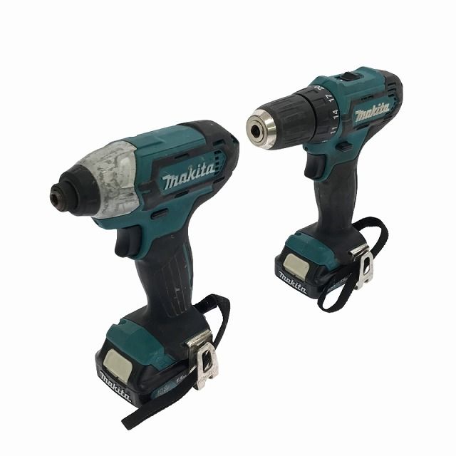 ☆中古品☆makita マキタ 10.8V 充電式インパクトドライバ TD110D 充電式ドライバドリル DF333D バッテリー2個 充電器付  98974 - メルカリ