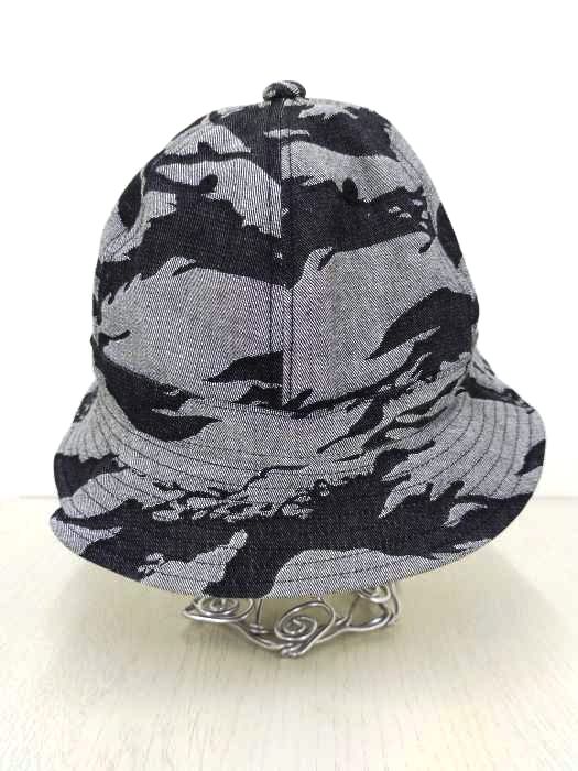 Kirime Skate Bell Hat Tiger Camo Denim - ハット