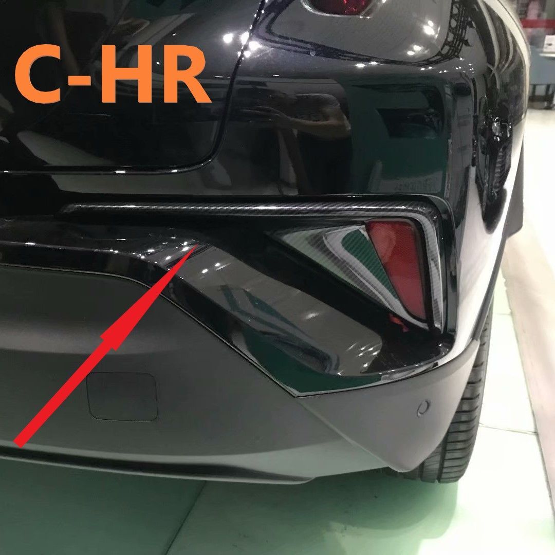 C-HRリフレクターガーニッシュカバーカーボン調外装624