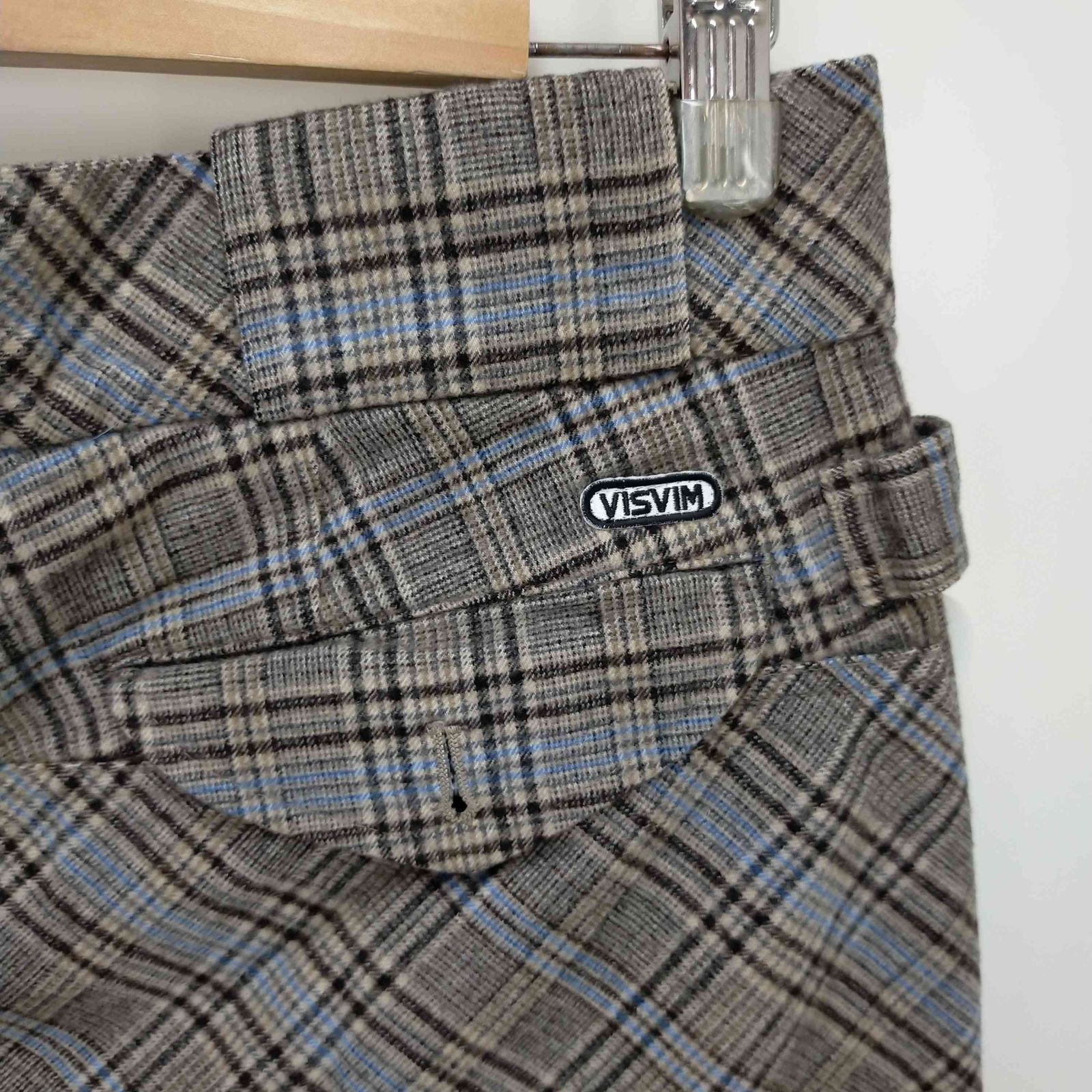 ビズビム VISVIM ウールチェックパンツ メンズ L - メルカリ