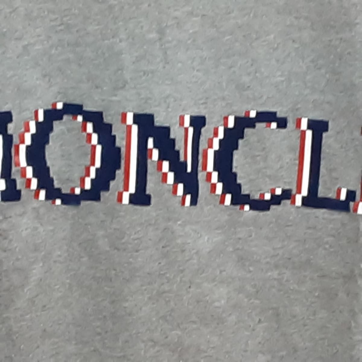 MONCLER(モンクレール) 半袖Tシャツ サイズ2 M メンズ美品 - グレー×ネイビー×マルチ クルーネック - メルカリ