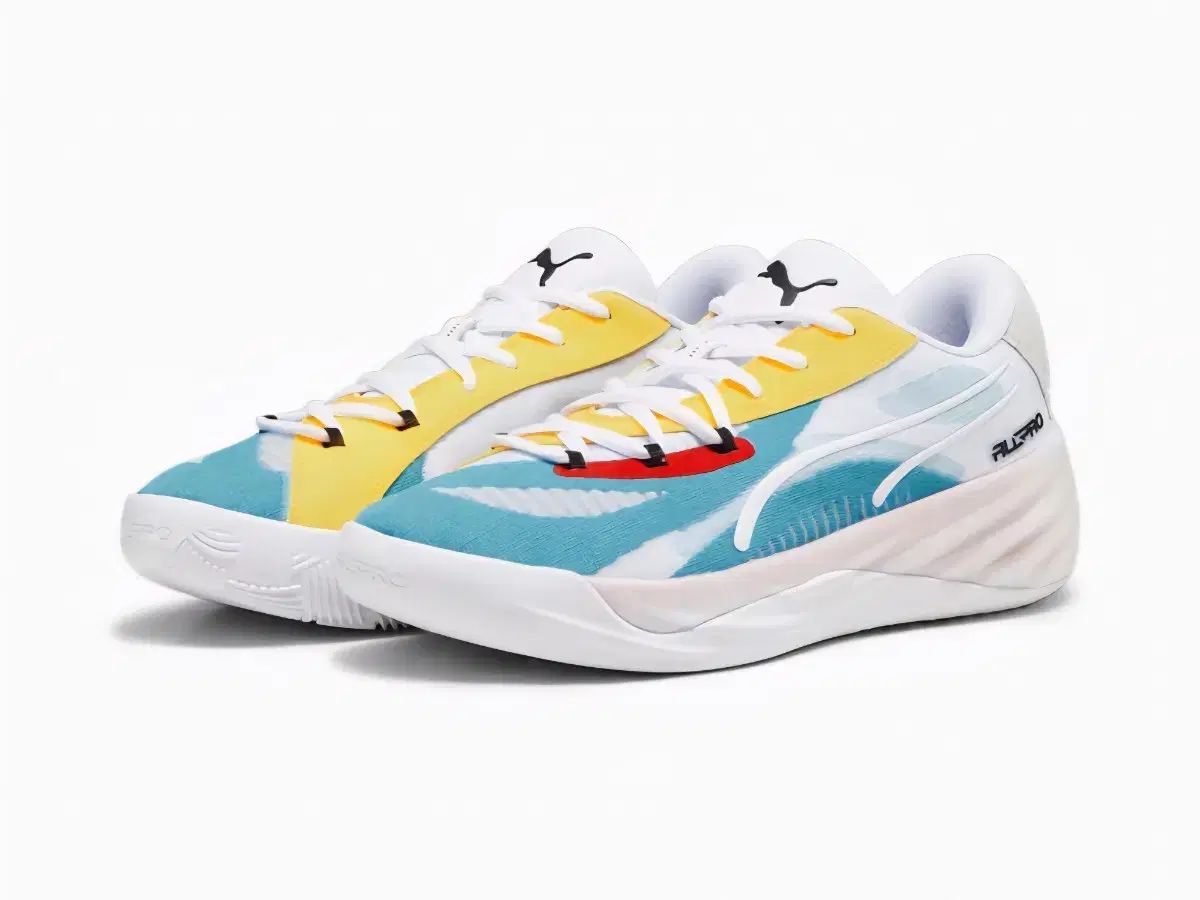 275 PUMA プーマ オール プロ ナイトロ プライマリー 白 青