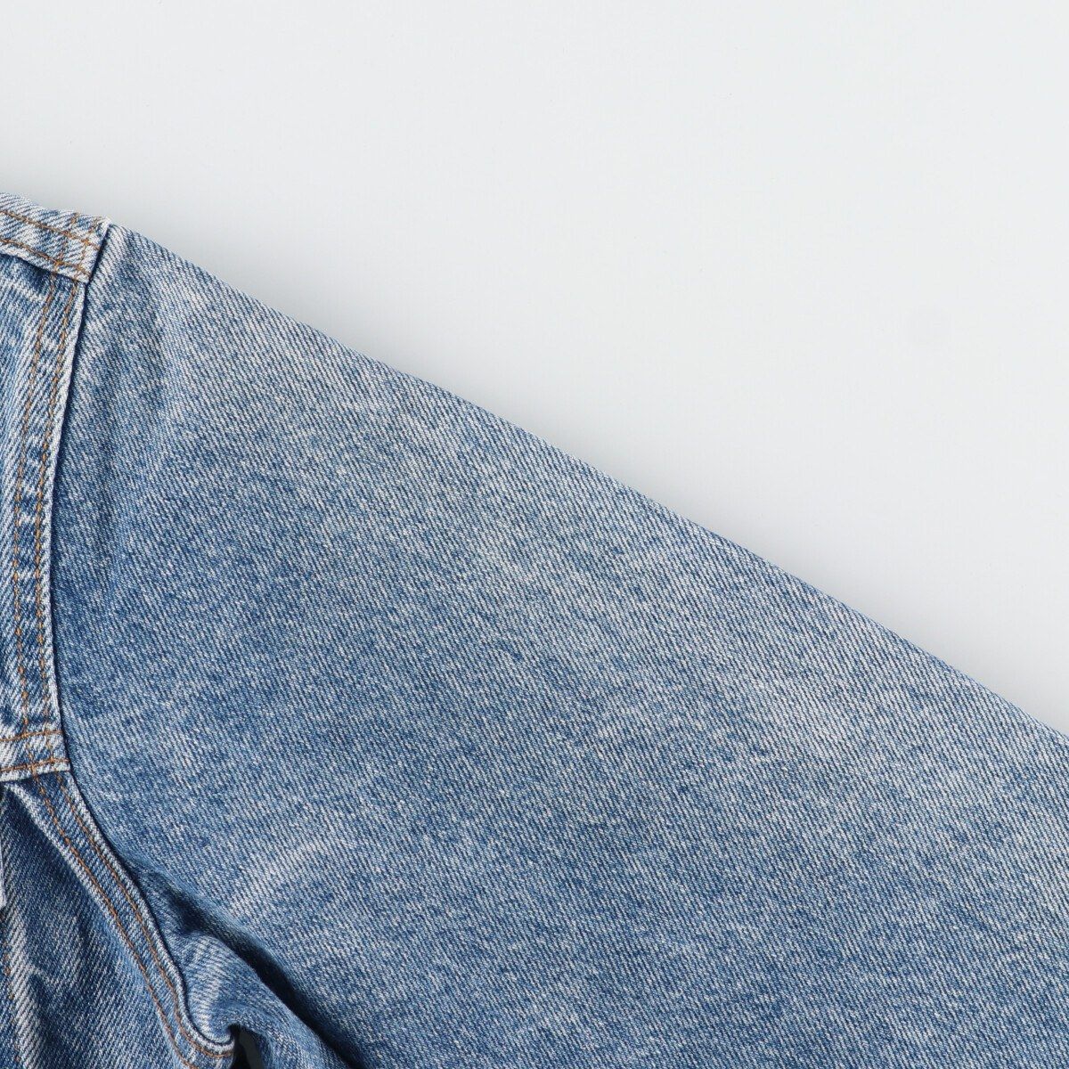 Levi&#39;s - 古着 90年代 リーバイス Levi&#39;s 70706-0216 バックワッペン デニムジャケット Gジャン USA製 レディースS ヴィンテージ /eaa431994 古着 90年代 リーバイス Levis 70706-0216 バックワッペン