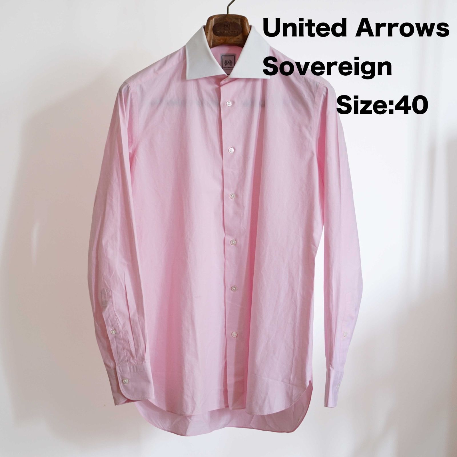 SOVEREIGN ソブリン ユナイテッドアローズ UNITED ARROWS 上質◆メタルボタン モヘヤ ウール ジャケット 48